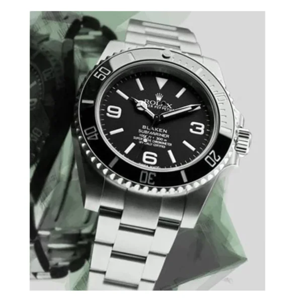 Rolex Submariner 6190 Blaken Black Dial Replica