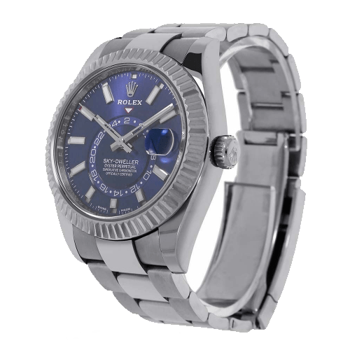Rolex Sky-Dweller Blue Dial Stainless Steel 326934-0003 Oyster Replica