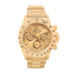 Rolex Daytona Cosmograph Yellow Gold Dial 116528 Oyster Replica