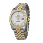 Rolex Datejust 16233 Steel Gold Mother of Pearl Replica